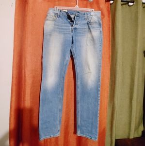 Hollister Jeans Men 33X32 Button Down